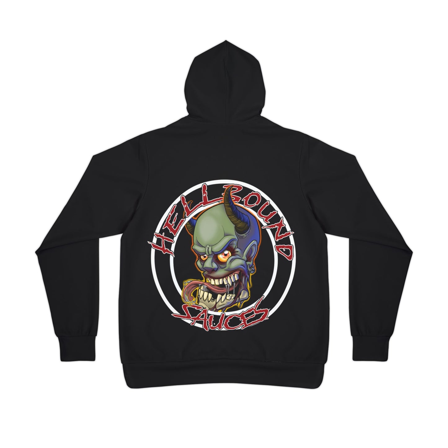 Hellbound Sauces Athletic Hoodie – Where Comfort Meets Heat (AOP)