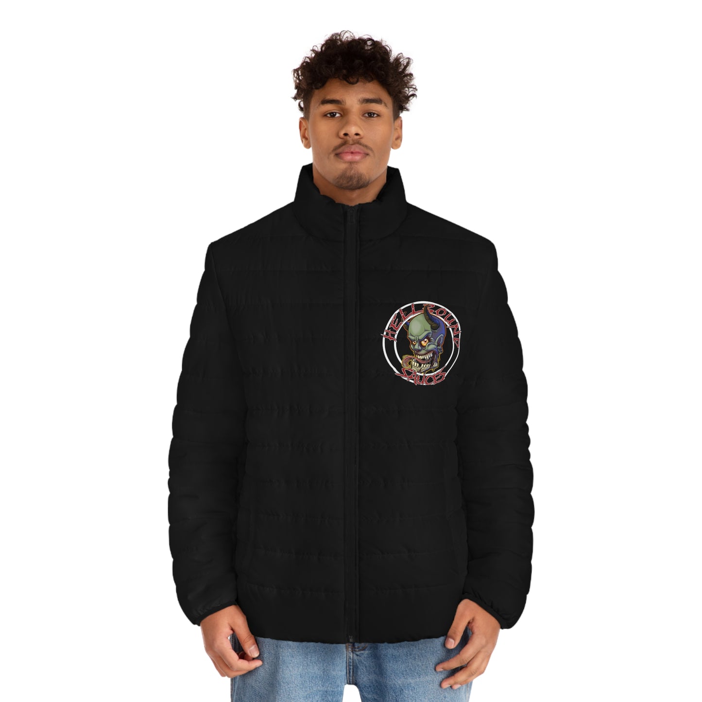 Men's Puffer Jacket (AOP)